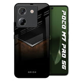 Dark Walnut Poco M7 Pro 5G Glass Back Cover Online