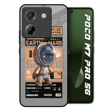 Space Ticket Poco M7 Pro 5G Glass Back Cover Online