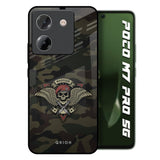 Army Warrior Poco M7 Pro 5G Glass Back Cover Online