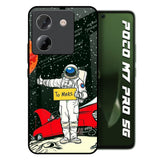 Astronaut on Mars Poco M7 Pro 5G Glass Back Cover Online