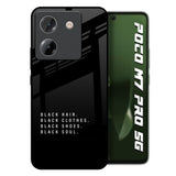 Black Soul Poco M7 Pro 5G Glass Back Cover Online