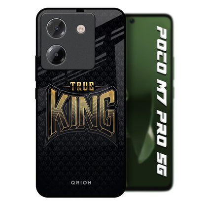 True King Poco M7 Pro 5G Glass Back Cover Online