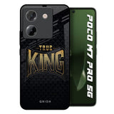 True King Poco M7 Pro 5G Glass Back Cover Online