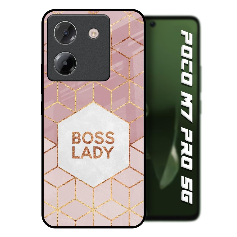 Boss Lady Poco M7 Pro 5G Glass Back Cover Online