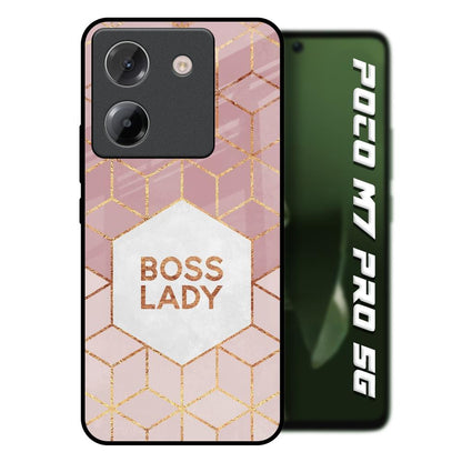 Boss Lady Poco M7 Pro 5G Glass Back Cover Online