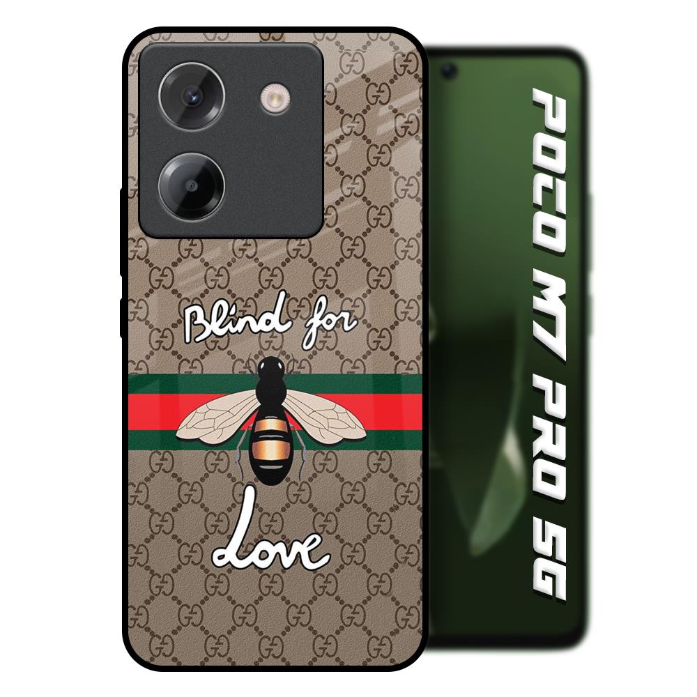 Blind For Love Poco M7 Pro 5G Glass Back Cover Online