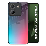 Rainbow Laser Poco M7 Pro 5G Glass Back Cover Online