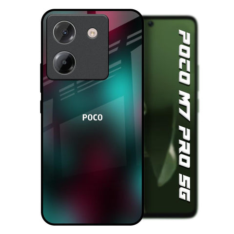 Dark Gradiant Poco M7 Pro 5G Glass Back Cover Online