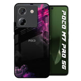 Pink Bust Poco M7 Pro 5G Glass Back Cover Online