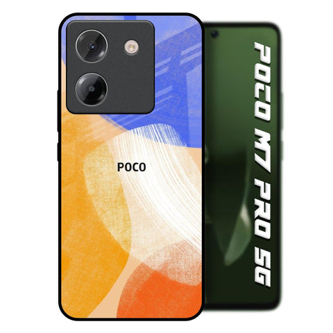 Creative Canvas Poco M7 Pro 5G Glass Back Cover Online