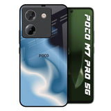 Blue Waves Poco M7 Pro 5G Glass Back Cover Online