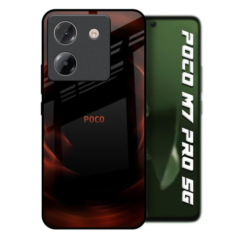 Evil Fire Poco M7 Pro 5G Glass Back Cover Online