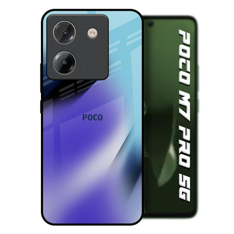 Mystical Gradient Poco M7 Pro 5G Glass Back Cover Online