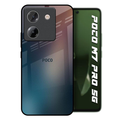 Dust Strom Poco M7 Pro 5G Glass Back Cover Online