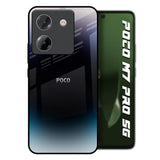 Black Obsidian Poco M7 Pro 5G Glass Back Cover Online