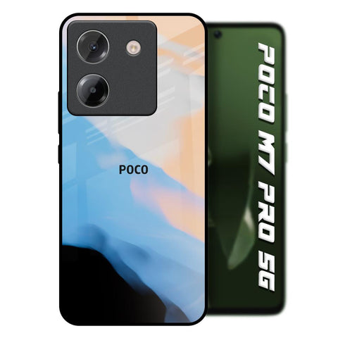 Winter Mountain Poco M7 Pro 5G Glass Back Cover Online