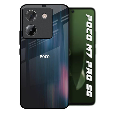 Dark Aesthetic Poco M7 Pro 5G Glass Back Cover Online