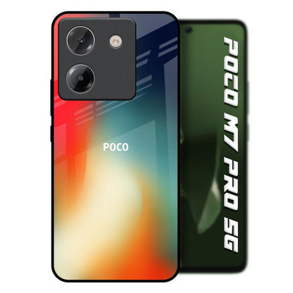 Tri Light Poco M7 Pro 5G Glass Back Cover Online