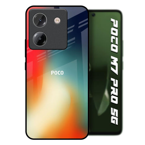 Tri Light Poco M7 Pro 5G Glass Back Cover Online