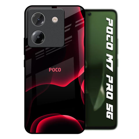 Red Thunder Poco M7 Pro 5G Glass Back Cover Online
