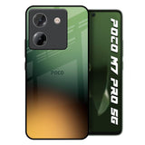 Blurry Forest Poco M7 Pro 5G Glass Back Cover Online