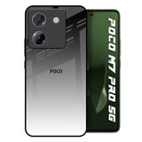 Zebra Gradient Poco M7 Pro 5G Glass Back Cover Online