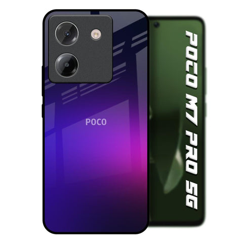 Dual Magic Tone Poco M7 Pro 5G Glass Back Cover Online