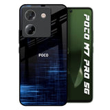 Blue Scratch Poco M7 Pro 5G Glass Back Cover Online