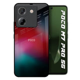 Mystere Red Poco M7 Pro 5G Glass Back Cover Online