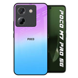 Unicorn Pattern Poco M7 Pro 5G Glass Back Cover Online