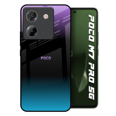Purplemarine Poco M7 Pro 5G Glass Back Cover Online