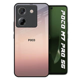 Golden Mauve Poco M7 Pro 5G Glass Back Cover Online