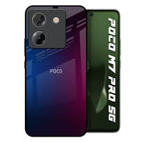 Mix Gradient Shade Poco M7 Pro 5G Glass Back Cover Online