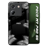 Zealand Fern Design Poco M7 Pro 5G Glass Back Cover Online