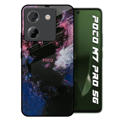 Smudge Brush Poco M7 Pro 5G Glass Back Cover Online