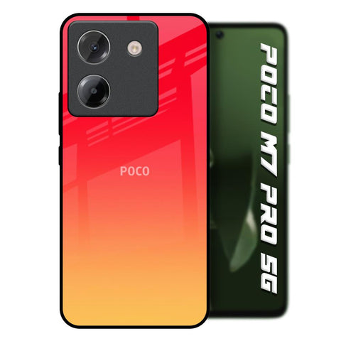 Sunbathed Poco M7 Pro 5G Glass Back Cover Online