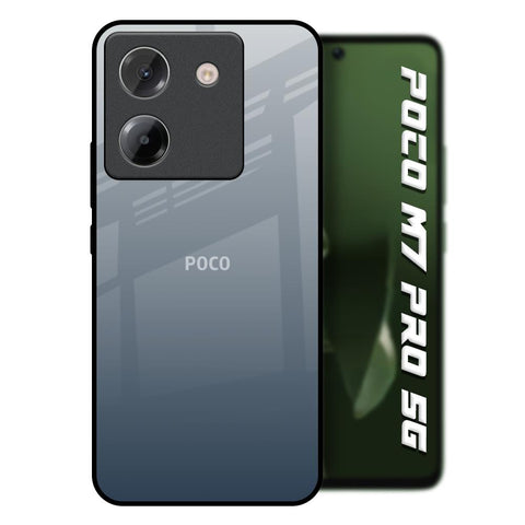 Dynamic Black Range Poco M7 Pro 5G Glass Back Cover Online