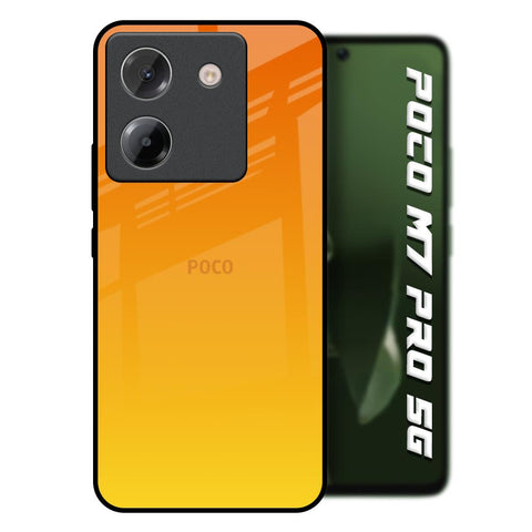Sunset Poco M7 Pro 5G Glass Back Cover Online