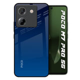 Very Blue Poco M7 Pro 5G Glass Back Cover Online