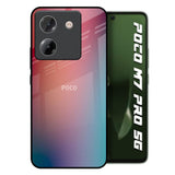 Dusty Multi Gradient Poco M7 Pro 5G Glass Back Cover Online