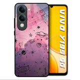 Space Doodles Vivo Y19s 5G Glass Back Cover Online