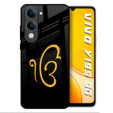 Luxury Fashion Initial Vivo Y19s 5G Glass Back Cover Online