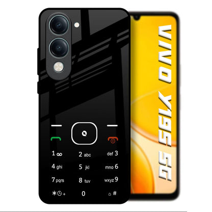 Classic Keypad Pattern Vivo Y19s 5G Glass Back Cover Online