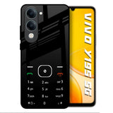 Classic Keypad Pattern Vivo Y19s 5G Glass Back Cover Online