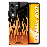 Fire Flame Vivo Y19s 5G Glass Back Cover Online
