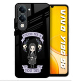 Touch Me & You Die Vivo Y19s 5G Glass Back Cover Online