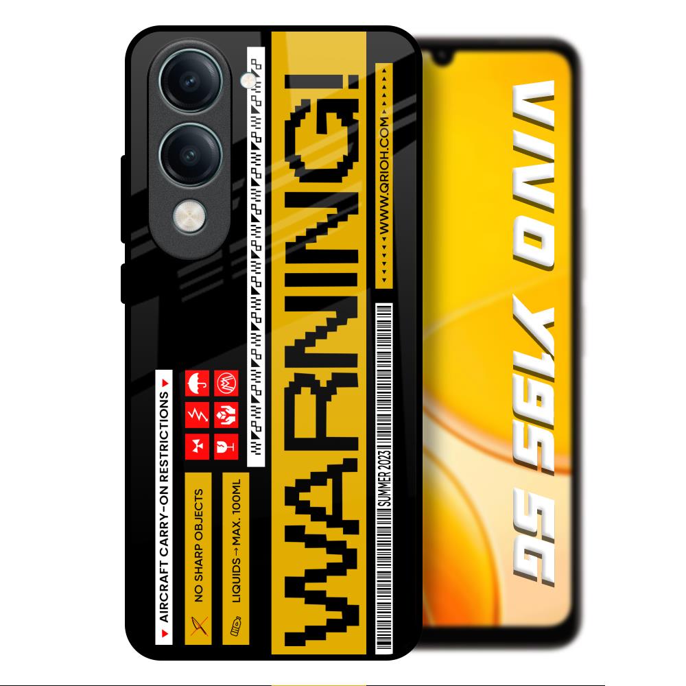 Aircraft Warning Vivo Y19s 5G Glass Back Cover Online