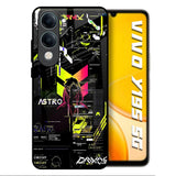 Astro Glitch Vivo Y19s 5G Glass Back Cover Online