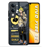 Cool Sanji Vivo Y19s 5G Glass Back Cover Online