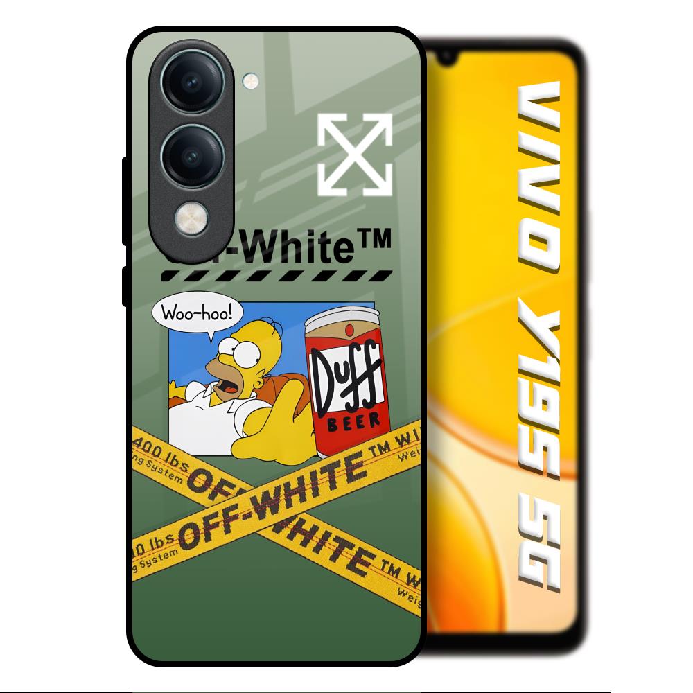 Duff Beer Vivo Y19s 5G Glass Back Cover Online